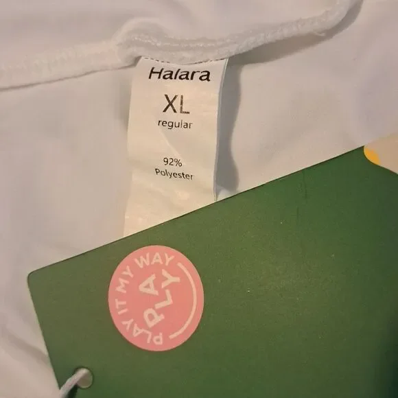 XLARGE HALARA BREEZEFUL 2 IN 1 TIE SPLIT QUICK DRY FLOWY SKIRT - Picture 9 of 9